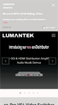 Mobile Screenshot of lumantek.com